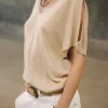 Mesh*Freeman T. Porter Paige lurex lightgold