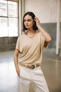 Mesh*Freeman T. Porter Paige lurex lightgold