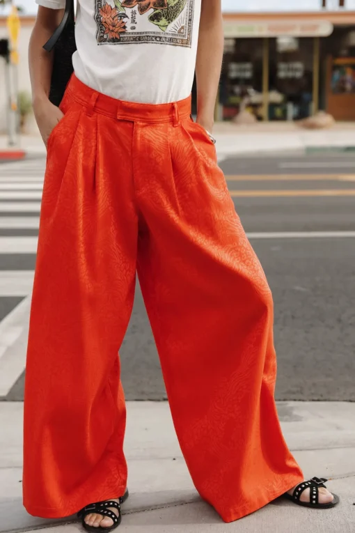 Colored Pants | Large*Freeman T. Porter Paolina Ibiza redalert