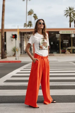 Colored Pants | Large*Freeman T. Porter Paolina Ibiza redalert