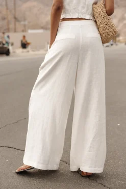 Large | High Waist*Freeman T. Porter Paolina Natural egret