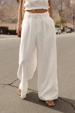 Large | High Waist*Freeman T. Porter Paolina Natural egret