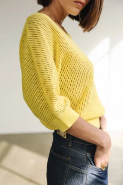 Mesh*Freeman T. Porter Paross lightyellow