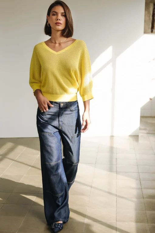 Mesh*Freeman T. Porter Paross lightyellow