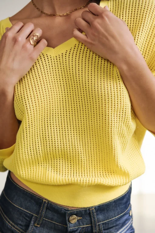 Mesh*Freeman T. Porter Paross lightyellow
