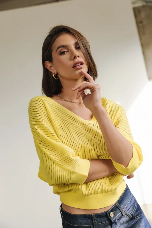 Mesh*Freeman T. Porter Paross lightyellow