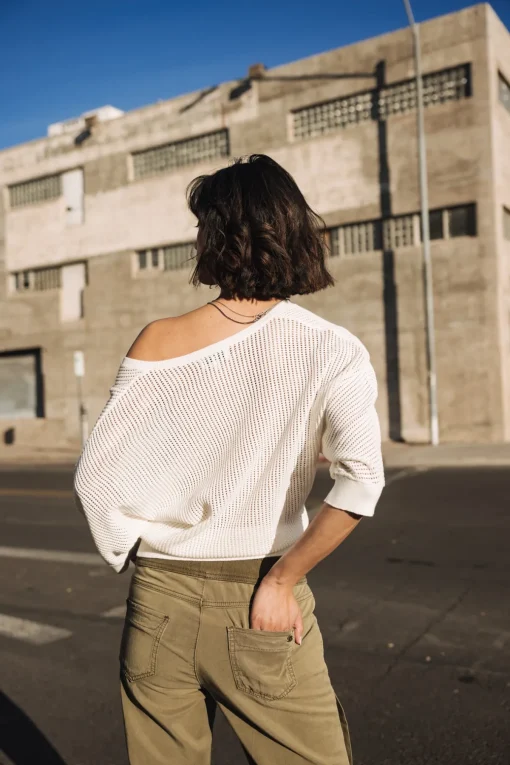Mesh*Freeman T. Porter Paross offwhite