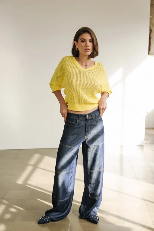 Mesh*Freeman T. Porter Paross lightyellow