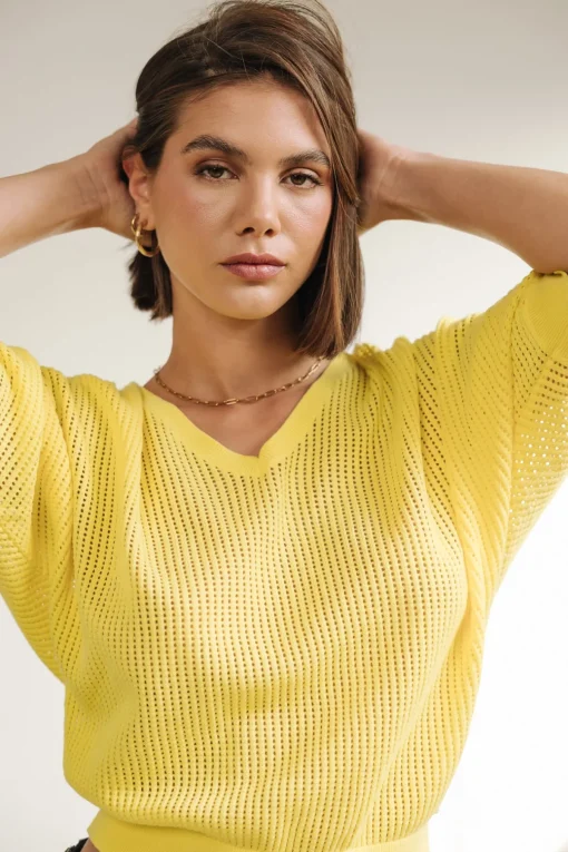 Mesh*Freeman T. Porter Paross lightyellow