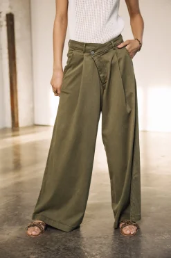 Large | High Waist*Freeman T. Porter Pattie khaki