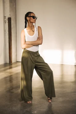 Large | High Waist*Freeman T. Porter Pattie khaki
