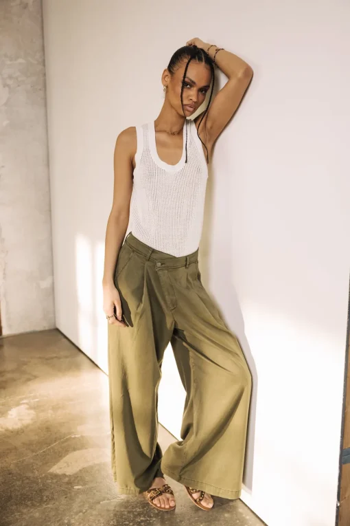 Large | High Waist*Freeman T. Porter Pattie khaki