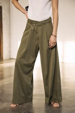 Large | High Waist*Freeman T. Porter Pattie khaki