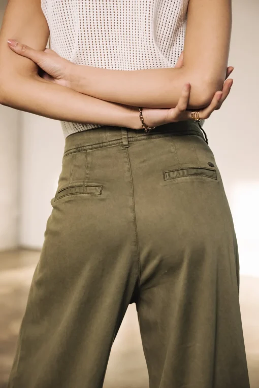 Large | High Waist*Freeman T. Porter Pattie khaki