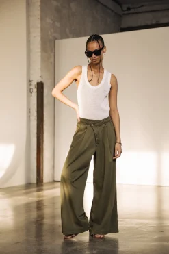 Large | High Waist*Freeman T. Porter Pattie khaki