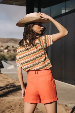Mesh | T-Shirts*Freeman T. Porter Pelona Wavy green
