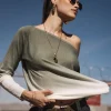 Mesh*Freeman T. Porter Persia Dip Dye deeplichengreen