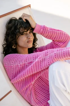 Mesh*Freeman T. Porter Persiana Color Used fushiarose