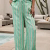 Colored Pants | Large*Freeman T. Porter Phandy Crafty Stripe deepmint