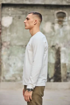 T-Shirts & Polos*Freeman T. Porter Pharell Relievo offwhite