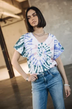 Mesh | T-Shirts*Freeman T. Porter Philia Snail pink
