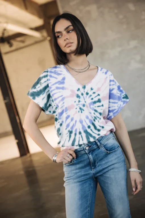Mesh | T-Shirts*Freeman T. Porter Philia Snail pink