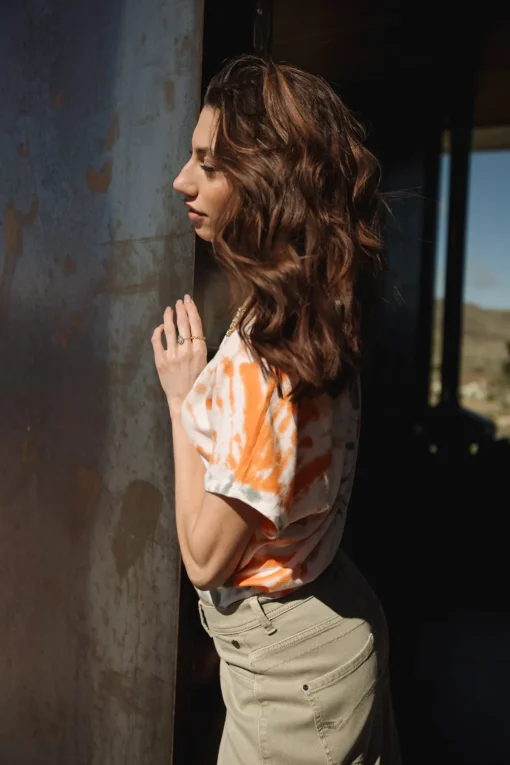 Mesh | T-Shirts*Freeman T. Porter Philia Snail orange