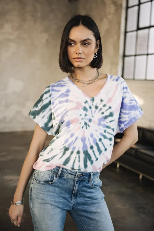 Mesh | T-Shirts*Freeman T. Porter Philia Snail pink
