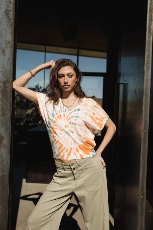 Mesh | T-Shirts*Freeman T. Porter Philia Snail orange