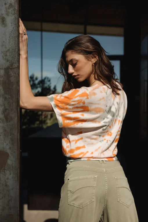 Mesh | T-Shirts*Freeman T. Porter Philia Snail orange