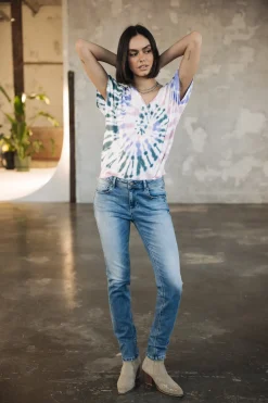 Mesh | T-Shirts*Freeman T. Porter Philia Snail pink