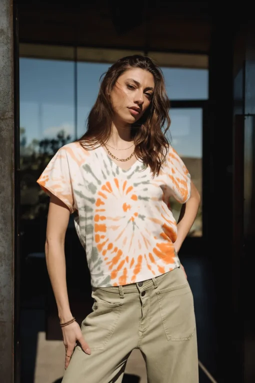Mesh | T-Shirts*Freeman T. Porter Philia Snail orange