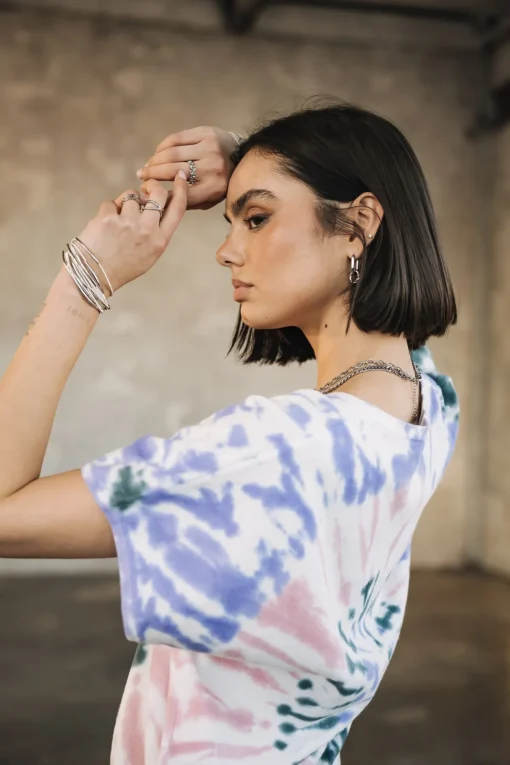 Mesh | T-Shirts*Freeman T. Porter Philia Snail pink