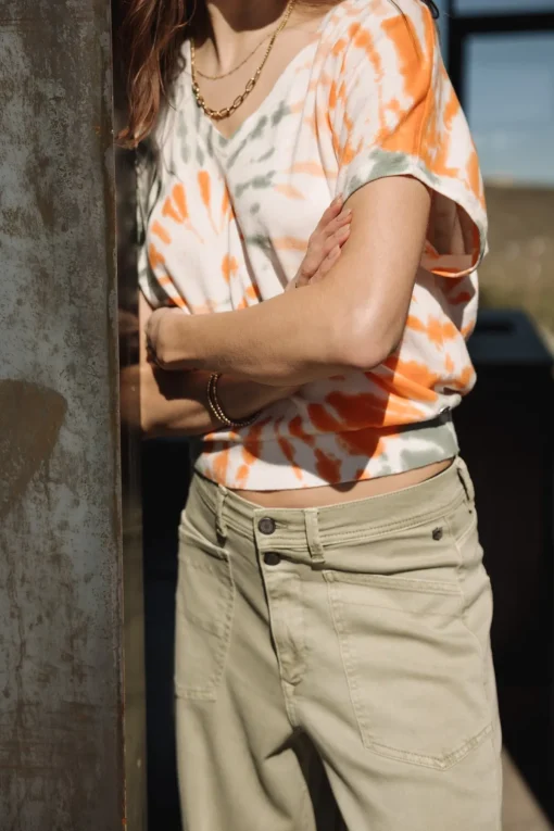 Mesh | T-Shirts*Freeman T. Porter Philia Snail orange