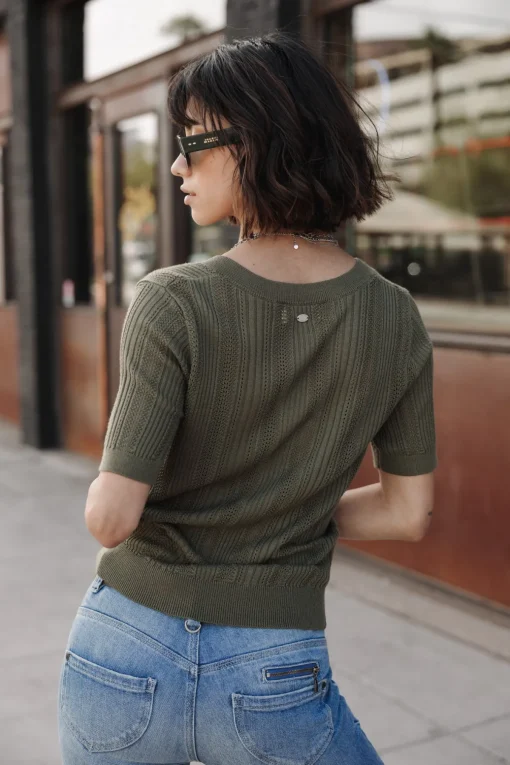 Mesh | T-Shirts*Freeman T. Porter Polane Rib fourleafclover