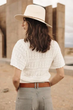 Mesh*Freeman T. Porter Pradda offwhite