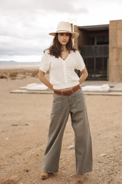 Mesh*Freeman T. Porter Pradda offwhite