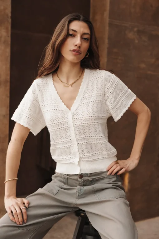 Mesh*Freeman T. Porter Pradda offwhite