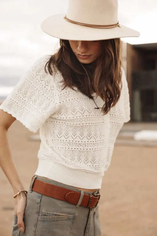 Mesh*Freeman T. Porter Pradda offwhite
