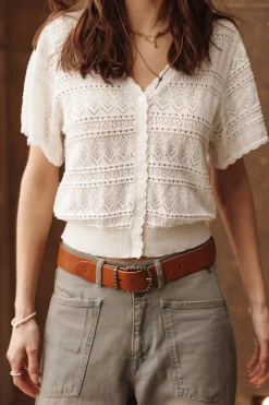 Mesh*Freeman T. Porter Pradda offwhite