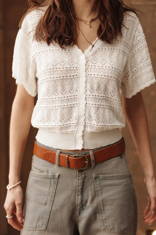 Mesh*Freeman T. Porter Pradda offwhite