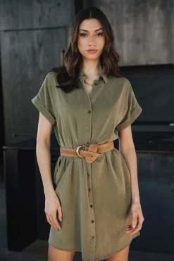 Dresses & Skirts*Freeman T. Porter Raffia Plain deeplichengreen