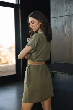 Dresses & Skirts*Freeman T. Porter Raffia Plain deeplichengreen