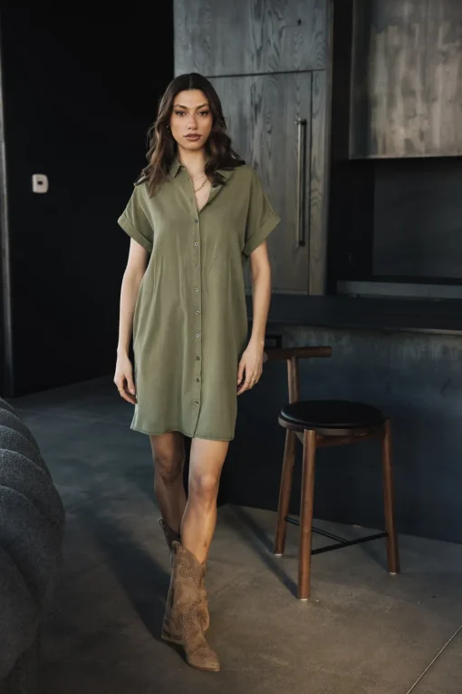Dresses & Skirts*Freeman T. Porter Raffia Plain deeplichengreen