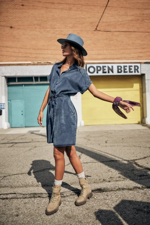 Dresses & Skirts*Freeman T. Porter Raffia Plain blue