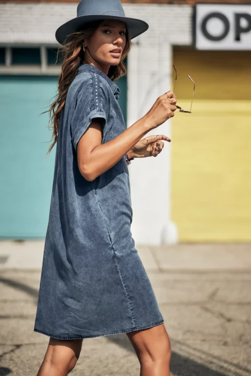 Dresses & Skirts*Freeman T. Porter Raffia Plain blue