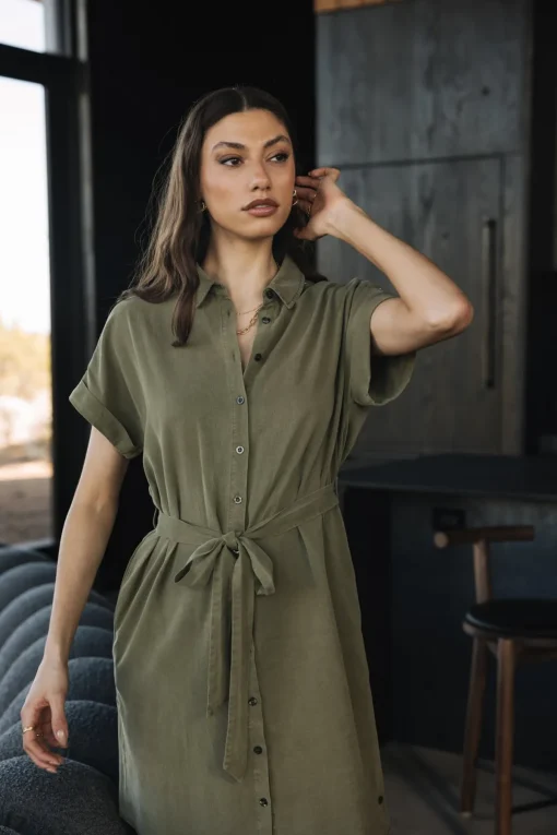Dresses & Skirts*Freeman T. Porter Raffia Plain deeplichengreen