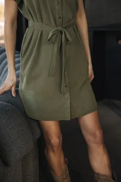 Dresses & Skirts*Freeman T. Porter Raffia Plain deeplichengreen