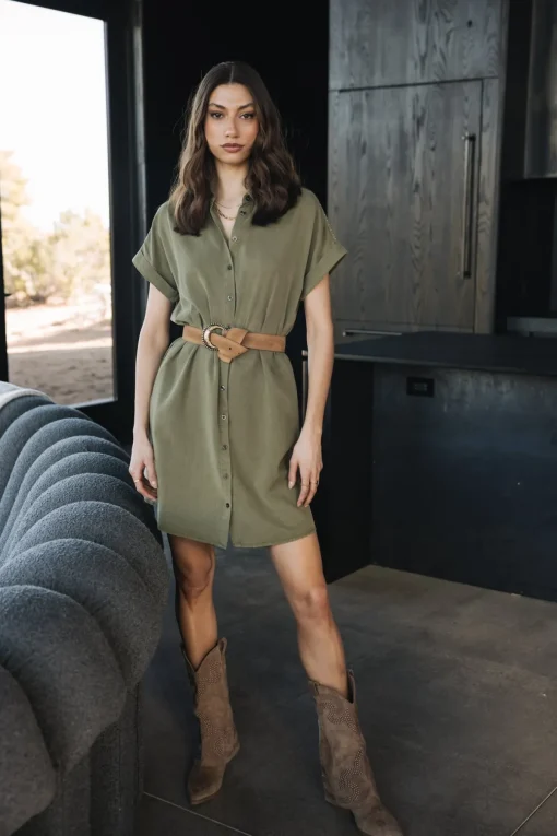Dresses & Skirts*Freeman T. Porter Raffia Plain deeplichengreen