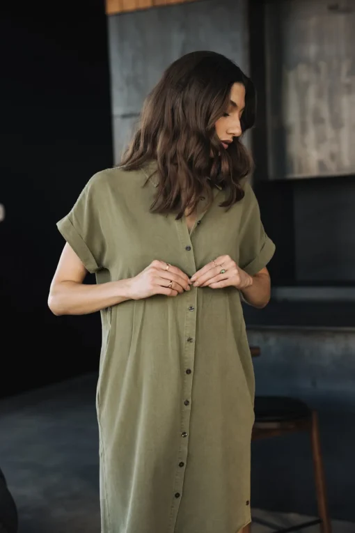 Dresses & Skirts*Freeman T. Porter Raffia Plain deeplichengreen